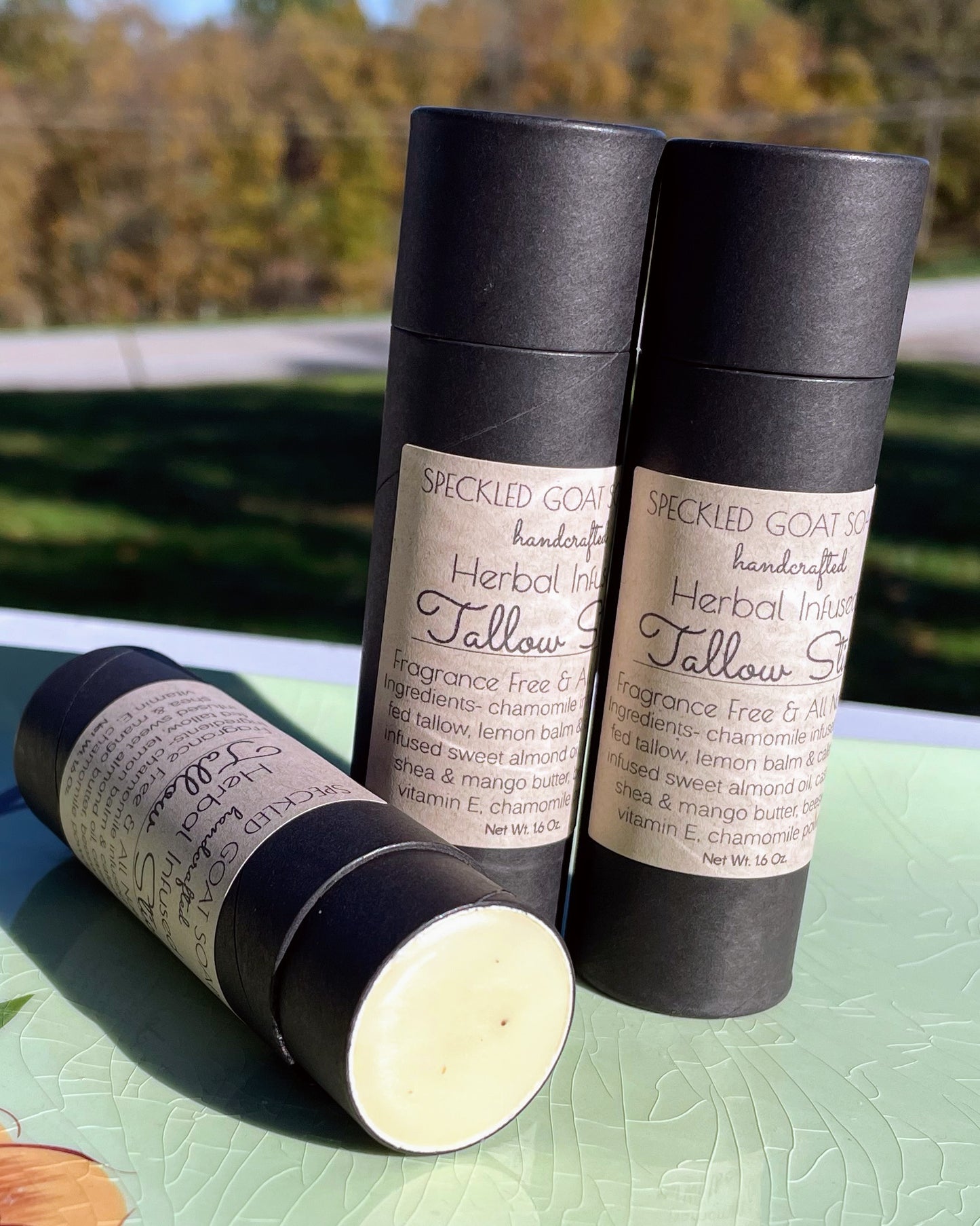 HERBAL INFUSED TALLOW STICK