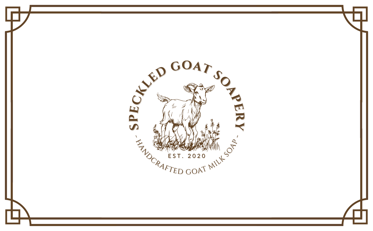 Speckled Goat Soapery - Digital Gift Card